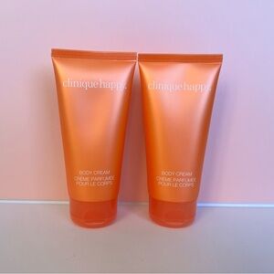 2 PCS Clinique happy body cream 75ml*2